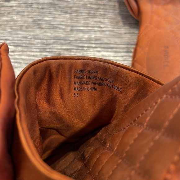 Birdies The Songbird Mules / Slides in Copper Penny (Golden Orange) 8.5 - Picture 6 of 9